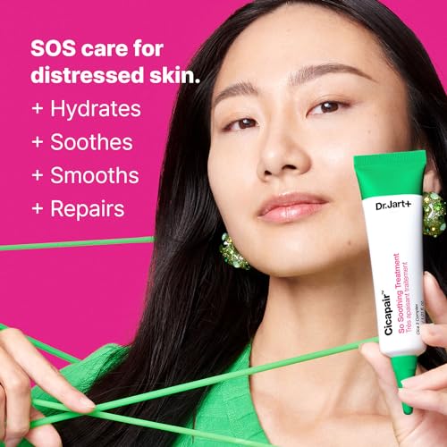Dr.Jart+ Cicapair™ So Soothing Face Treatment for Visibly Irritated Skin with Centella Asiatica | Skin Barrier Repair | Korean Skin Care, 1.01 Fl Oz