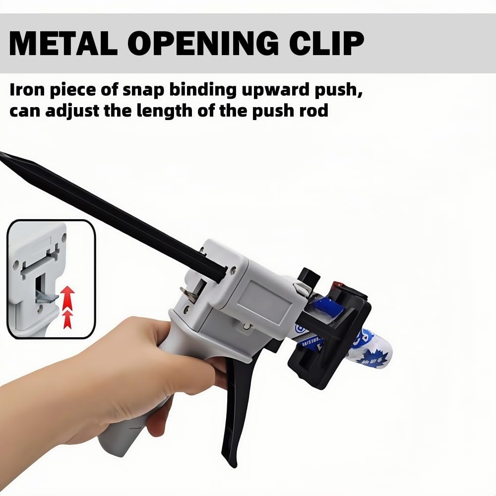 Toothpaste Tube Glue Gun, Tube Squeezing Machine Dispenser Glue Gun, 704 Universal Manual Glue Gun Extruder for Toothpaste Cream Adhesive