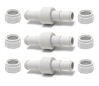 ATIE 280, 380, 180 Pool Cleaner Hose Swivel D20 and Hose Nut D15 Combo Kit Replacement For Zodiac Polaris 280, 380, 180 Pool Cleaners (3 Pack)