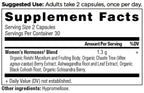 Ancient Nutrition Women's Hormones, Helps Reduce Stress, Supports Energy, Hormone Balance, Gluten Free, Paleo and Keto Friendly, 60 Capsules