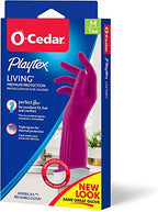 Playtex Living Reuseable Rubber Cleaning Gloves (Medium, 3 Pairs), Premium Protection Reusable Household Gloves