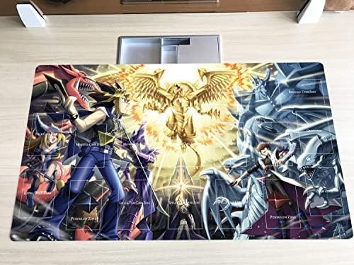 New Playmat Dark Magician Black Rose Dragon Mouse Pad TCG CCG Trading Card Game Mat + Free Bag (ZD014-406)