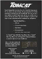 Tomcat Advanced Glue Trap System Mouse Size Covered Glue Traps with 2 Reusable Covers and 4 Disposable Glue Traps