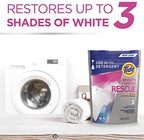 Tide Brights & Whites Odor Rescue, In Wash Odor Eliminator with Oxi, Scent Booster, Removes Odors in a Single Wash, 18 Count (Pack of 2)