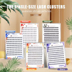 Upgraded,10mm Lash Clusters Wispy D Curl with No Plastic Feel,Natural Cluster Eyelash Extensions,Ultra-Soft Individual Lashes with Thin Band,long-lasting and New Comfort -Sunrise Style[Ehszm Beauty]