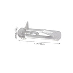 NULYLU 30pcs Plastic Shelf Support Pegs for Furniture Easy to Install Locking Shelf Pins for Cabinets Bookcases and Closets Sturdy and Clips