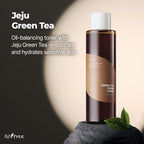 ISNTREE Green Tea Fresh Toner 200ml, 6.76 fl.oz | Korean Skincare | Toner for Oily Skin | Sebum Control | Hydrating and Refreshing