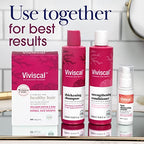 Viviscal Hair Thickening Serum, Instant Lightweight Hair Product, Leave-in Elixir for Thicker, Fuller Looking Hair, with Keratin & Biotin, 50ml (1.69 fl. oz.)
