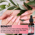 Mia Secret Monomer Drops - Peach Scent - 1oz - Odor Neutralizer - Liquid Acrylic