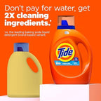 Tide Liquid Laundry Detergent, HE Compatible, Clean Breeze Scent, 113 loads, 149 fl oz