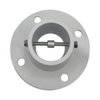 Poolzilla 2-Pack Deck Anchor Flange in White, Diameter of 1 7/8", Made of High Grade Cast Aluminum