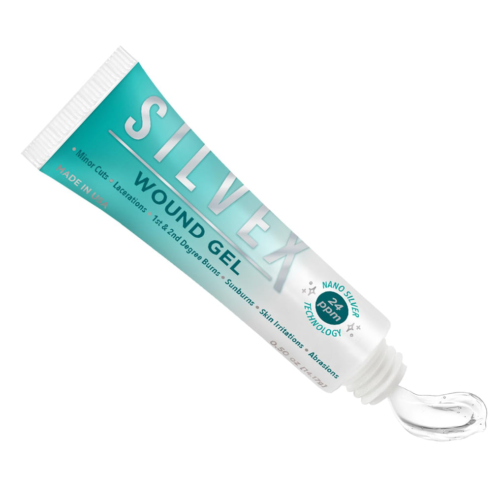Be Smart Get Prepared SILVEX Wound Gel, 0.5 Fl Oz (Pack of 1), Clear