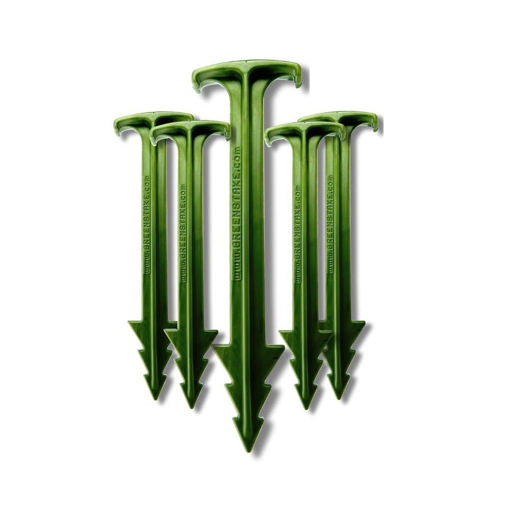 4-Inch Biodegradable Stakes, Pack of 500 - Superior Holding Power Stakes, Sod Staples for Weed Fabric, Eco-Friendly Garden Support Pegs & Fabric Pins, Netting,Turf, Landscaping and Gardening