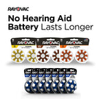 Rayovac Size 10 Hearing Aid Battery, Hearing Aid Batteries Size 10, 56 Count (Value Pack)