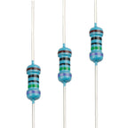 EDGELEC 100pcs 750 ohm Resistor 1/4w (0.25 Watt) ±1% Tolerance Metal Film Fixed Resistor, Multiple Values of Resistance Optional