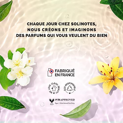 SOLINOTES Cherry Blossom Perfume for Women - Eau De Parfum | Delicate Floral and Soothing Scent - Made in France - Vegan - 1.7 fl.oz
