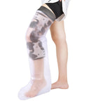 Waterproof Full Leg Cast Covers for Shower Adult, Extra Long Cast Covers for Shower Leg, Reusable Leg Cast Protector Cast Bag for Thigh Knee Foot Ankle Surgery Wounds Boots Braces, XL