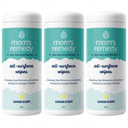 MOMREMEDY Hydrogen Peroxide Cleaning Wipes | All Purpose Cleaner and Stain Remover | Multipurpose for Kitchen, Bathroom, All Surfaces