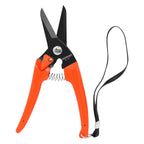 Zenport Q91 Ultra Twig and Hoof Trimming Shears, 7.25-Inch, Orange