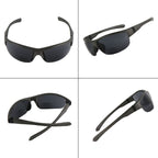 Hyyiyun 3 Pairs Bifocal Wrap Around Sunglasses for Men and Women, Sun Reader UV Protection with 3 Microfiber Pouch