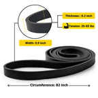 ROSAPOAR Resistance Band Pull up Band Fitness Exercise Bands Natural Latex for Workout Body Stretch Powerlifting Band Fitness Sport Training at Home/The Gym - Black
