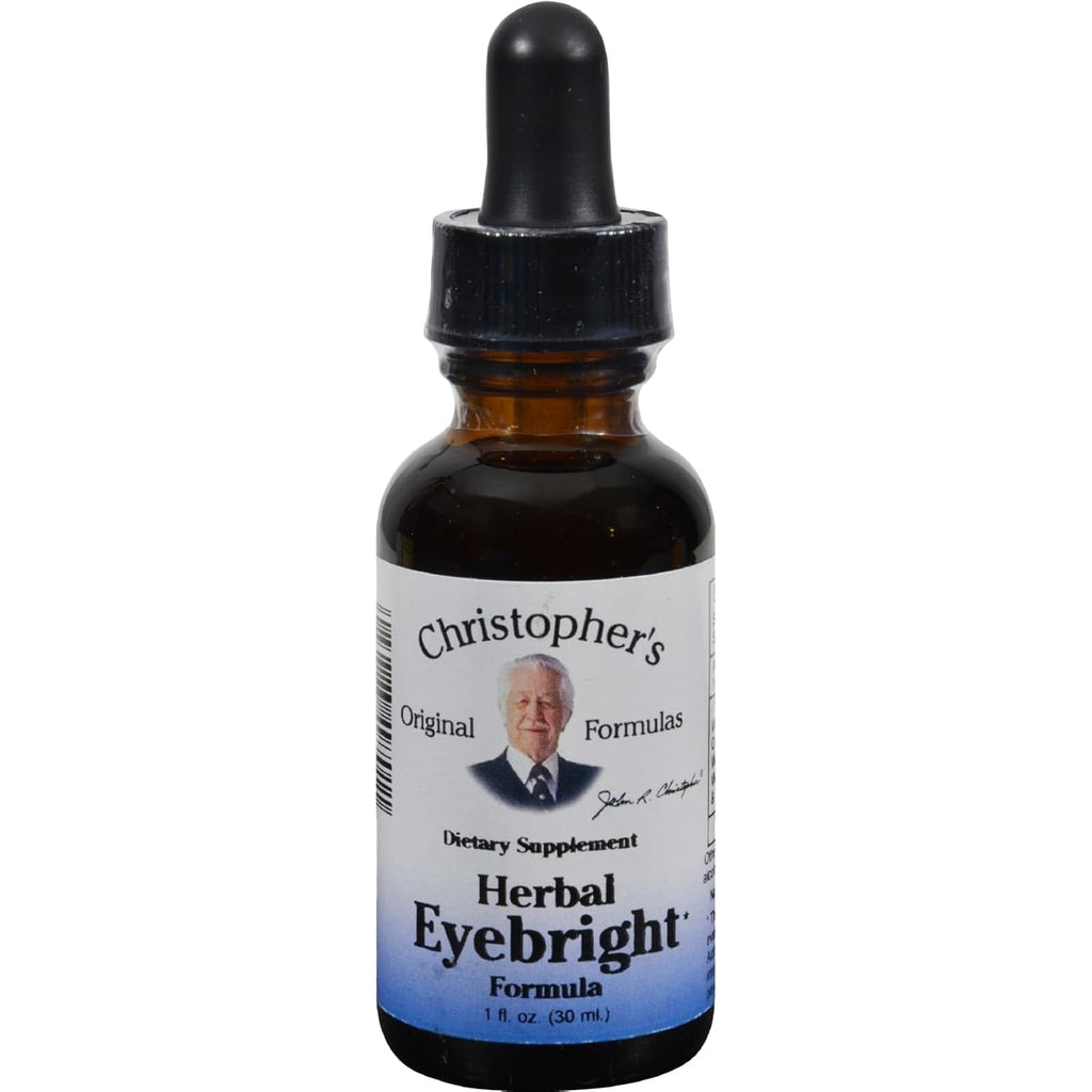 Christopher's Original Formulas Herbal Eyebright, 1 fl oz - Natural Eye Wellness