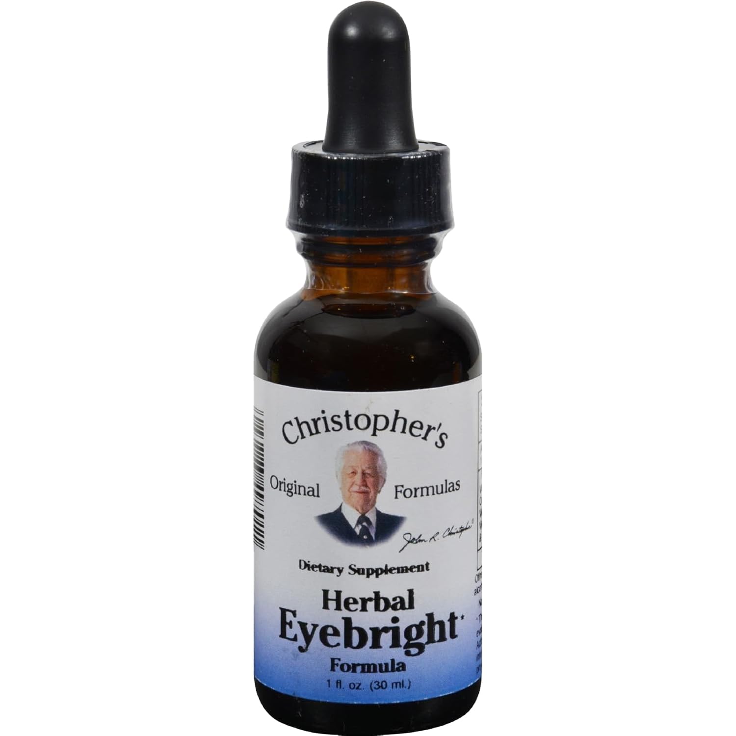 Christopher's Original Formulas Herbal Eyebright, 1 fl oz - Natural Eye Wellness