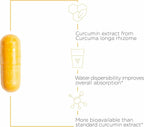 Integrative Therapeutics Theracurmin HP - Heart & Joint Health Support* - Muscle Recovery Support* - 27x More Bioavailable Than Standard Curcumin Extract - 120 Capsules (60 Servings)