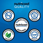 Nutricost GABA (Gamma Aminobutyric Acid) 750mg, 240 Capsules, 240 Servings - Non-GMO, Gluten Free