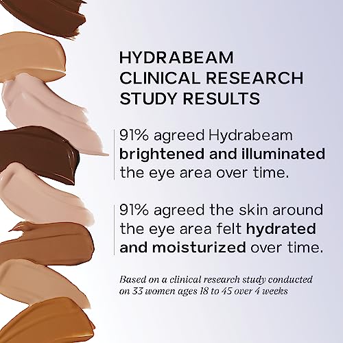 Saie Hydrabeam Under Eye Brightener - Sheer + Hydrating Eye Brightener with Cucumber Extract - Instantly Illuminates Skin for a Radiant Finish - Shade 0.5 (0.2 oz)