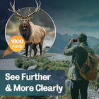 20x52 Binoculars for Adults High Powered - HD Large View Binoculars with Low Light Vision - Professional Binocular for Bird Watching Hunting Travel Cruise Outdoor Sports with Carrying Bag