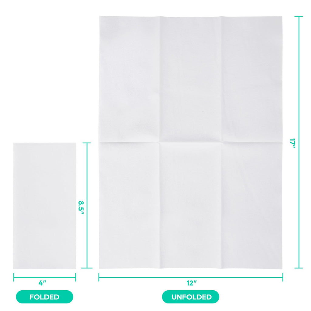 200PACK Disposable Hand Towels for Bathroom, Soft and Absorbent Paper Guest Towels Disposable Decorative Bathroom Hand Napkins for Kitchen, Parties, Weddings, Dinners