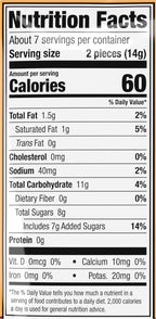 Brach's Nips Caramel Flavored Hard Candy, Individually Wrapped Candies, 3.25 Ounce Bags (Pack of 24)