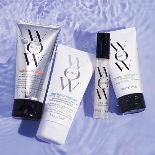 COLOR WOW One Minute Transformation – Instant frizz fix| Nourishing styling cream smooths, tames + defrizzes on the spot| Avocado oil + Omega 3’s hydrate, repair for silkier, smoother texture