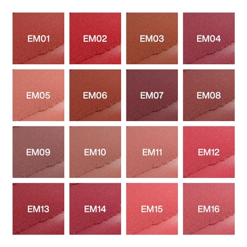 INTO YOU Matte Lipstick for Women, Matte Red Lipstick Long Lasting, Multi-Purpose for Lips and Cheek, Non-Stick Cup Not Fade Lip Stain Makeup Cosmetics Official Directly (EM21)