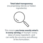 LEGION Triumph Daily Sport Multivitamin Supplement - Vitamins and Minerals for Athletes Helps with Energy for Sports & Bodybuilding Workouts. 30 Servings (Women)