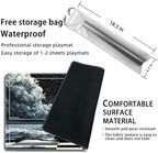 MTG Playmat with Zones Magic Card Playmat Game Mat,TCG & CCG Card Games Mat with Free Storage Bags Size 24 x 14 Inches (with Zones,Eye)