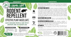 Mighty Mint 8 oz Peppermint Rodent Repellent Concentrate - Makes 1 Gallon - Natural Spray for Rats, Mice, and More.
