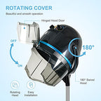 Nova Microdermabrasion Professional Hooded Floor Hair Dryer Adjustable Bonnet Hair Dryer Stand Up with Timer and Rolling Wheels for Beauty Spa Home Salon Equipment