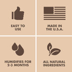 Boveda 69% Two-Way Humidity Control Packs For Plastic & Wood Humidifier Boxes & Zip Lock Bags – Size 60 – 20 Pack – Moisture Absorbers – Humidifier Packs – Hydration Packets in Resealable Bag