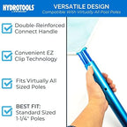 Swimline HYDROTOOLS 8028 Premium Aluminum Leaf Skimmer Net Head Cleaner | For Swimming Pool Spa Fountain Pond Hot Tub | Leaves Bugs Debris Fine Cleaning Maintenance | Heavy Duty Extra Large