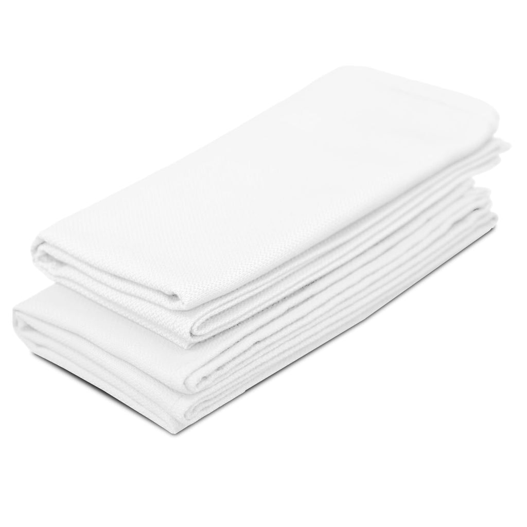 Avalon Towels Surgical Huck Towels (Pack of 12) Size 17x26 Inches, 100% Cotton Cleaning Cloths, Multi-Purpose, Perfect for Hospitals and Home (White)