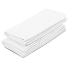 Avalon Towels Surgical Huck Towels (Pack of 12) Size 17x26 Inches, 100% Cotton Cleaning Cloths, Multi-Purpose, Perfect for Hospitals and Home (White)