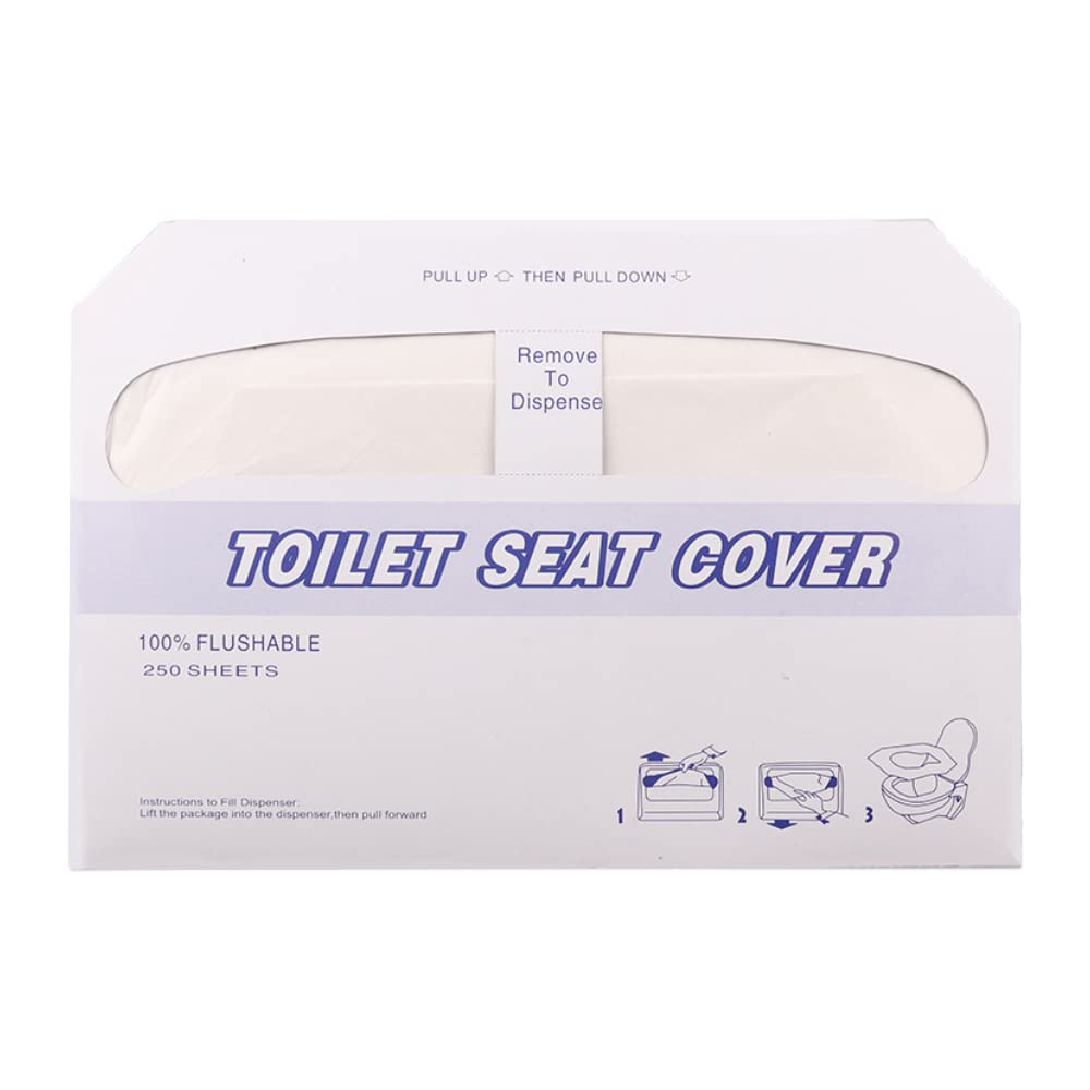 Greenour Disposable Toilet Seat Covers for Hotel, Business and Commercial