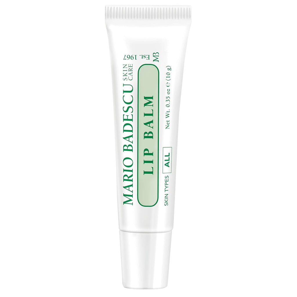 Mario Badescu Moisturizing Original Lip Balm for Dry Cracked Lips, Infused with Coconut Oil and Shea Butter, Ultra-Nourishing Lip Care Moisturizer for Soft, Smooth and Supple Lips, 3 Pack