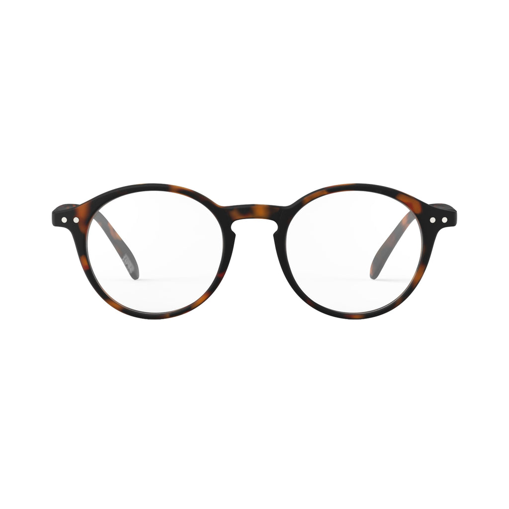 IZIPIZI READING #D Reading Glasses for Women and Men – Round Eye Glasses with Anti-Scratch Lenses, Lightweight Fashion Frame (Tortoise, 1.5, x)