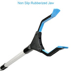 Grabber Reacher Tool, 34" Grabbers for Elderly, Lightweight Extra Long Handy Trash Claw Grabber, Mobility Aid Reaching Assist Tool for Trash Pick Up, Nabber, Litter Picker, Arm Extension (34"Blue)