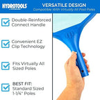 Swimline HYDROTOOLS 8025 Aluminum Reinforced Leaf Skimmer Net Head Cleaner For Swimming Pool Spa Fountain Pond Hot Tub Leaves Bugs Debris Fine Cleaning Maintenance Heavy Duty Extra Large