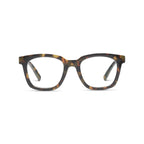 Peepers by PeeperSpecs Women's to The Max Square Blue Light Blocking Reading Glasses, Tortoise, 49 + 2