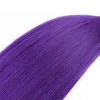 Purple Braiding Hair Pre stretched 30 Inch 3 Packs Pre-stretched Braiding Hair EZ Braid Yaki Texture Synthetic Hair Extensions for Crochet Box Braids